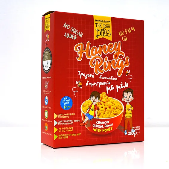 The Bee Bros Honey Rings 250g